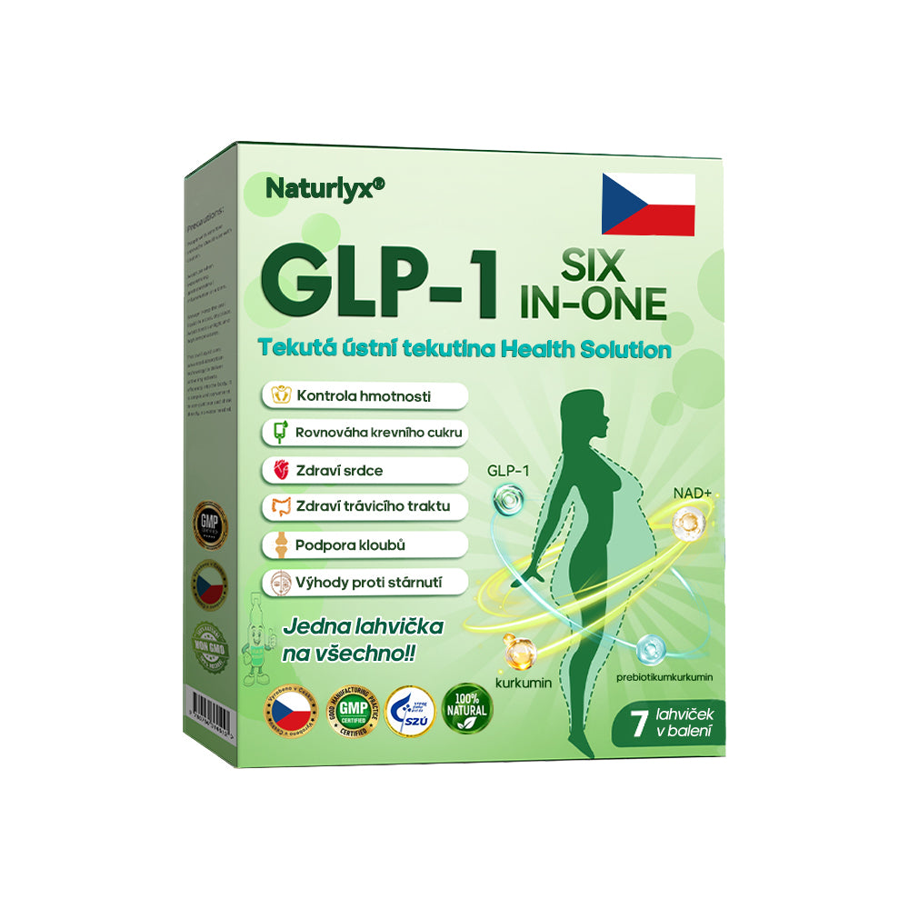 Hrdě vyrobeno pro Česko| Naturlyx® GLP-1 perorální roztok